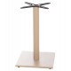 Βάση τραπεζιού από αλουμίνιο σε χρώμα καπουτσίνο 46x46x72