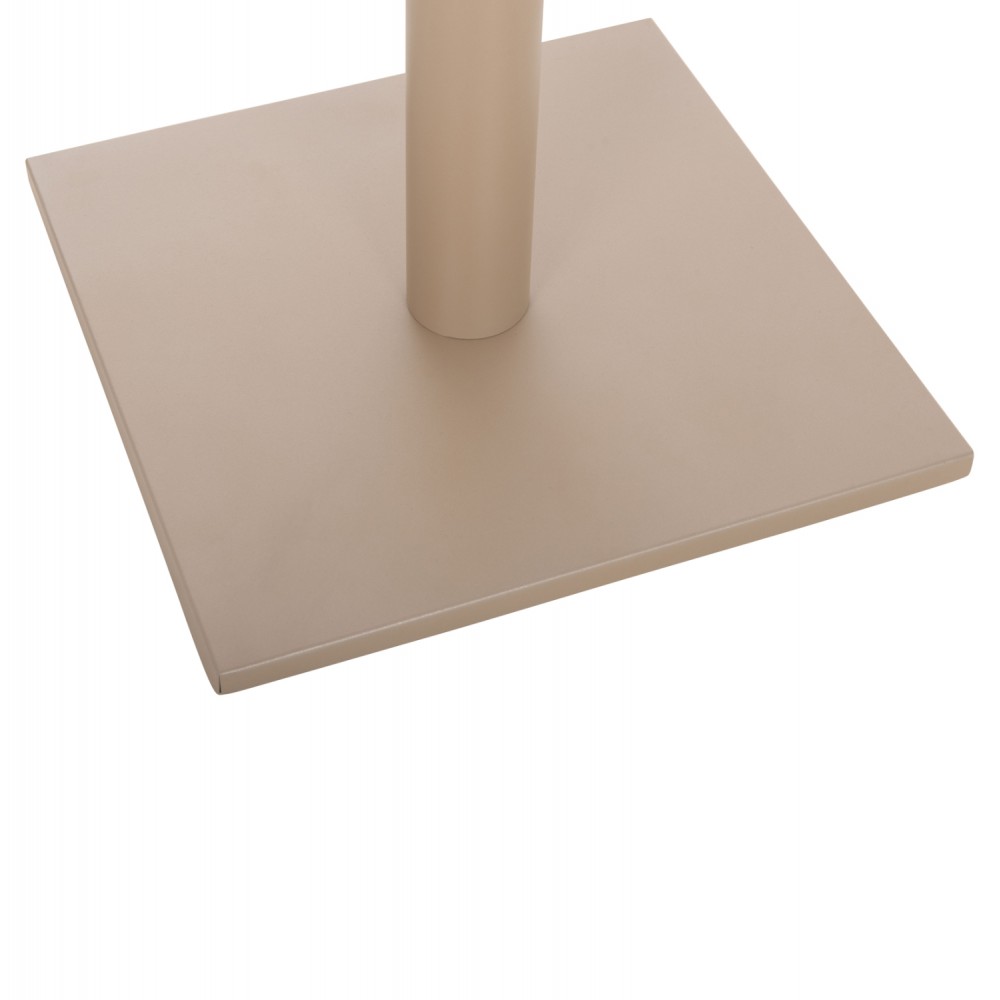 Βάση τραπεζιού από αλουμίνιο σε χρώμα καπουτσίνο 46x46x72