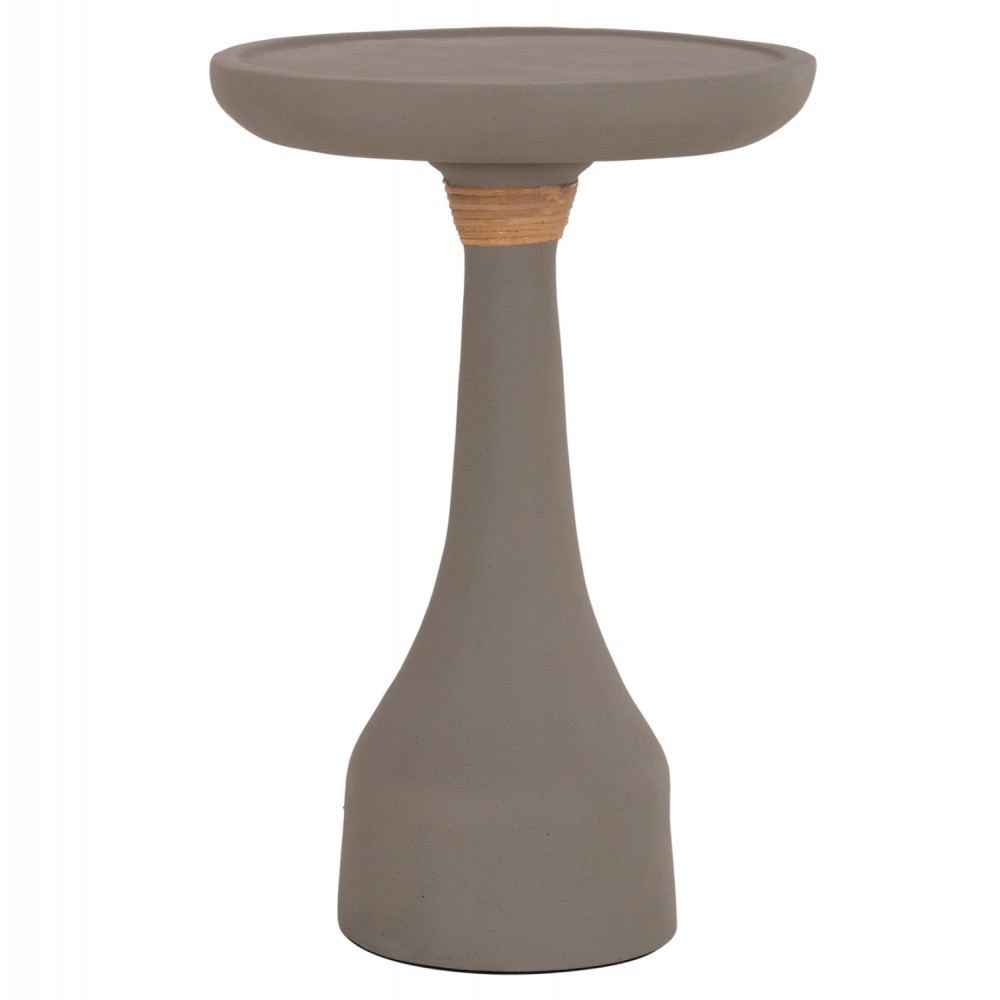 Βοηθητικό τραπέζι "TORG" από fiber cement σε χρώμα γκρι Φ41x62