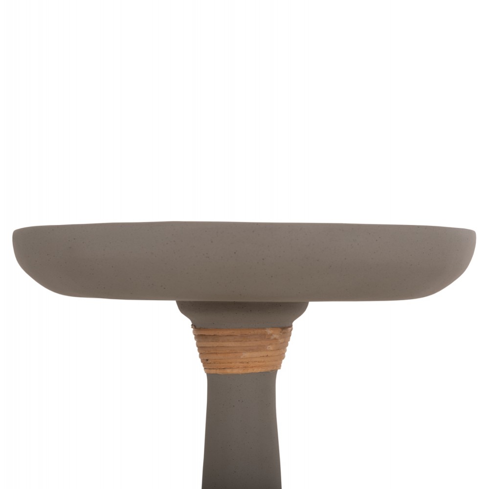 Βοηθητικό τραπέζι "TORG" από fiber cement σε χρώμα γκρι Φ41x62