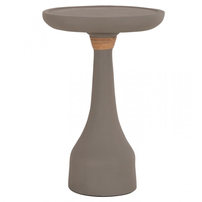 Βοηθητικό τραπέζι "TORG" από fiber cement σε χρώμα γκρι Φ41x62