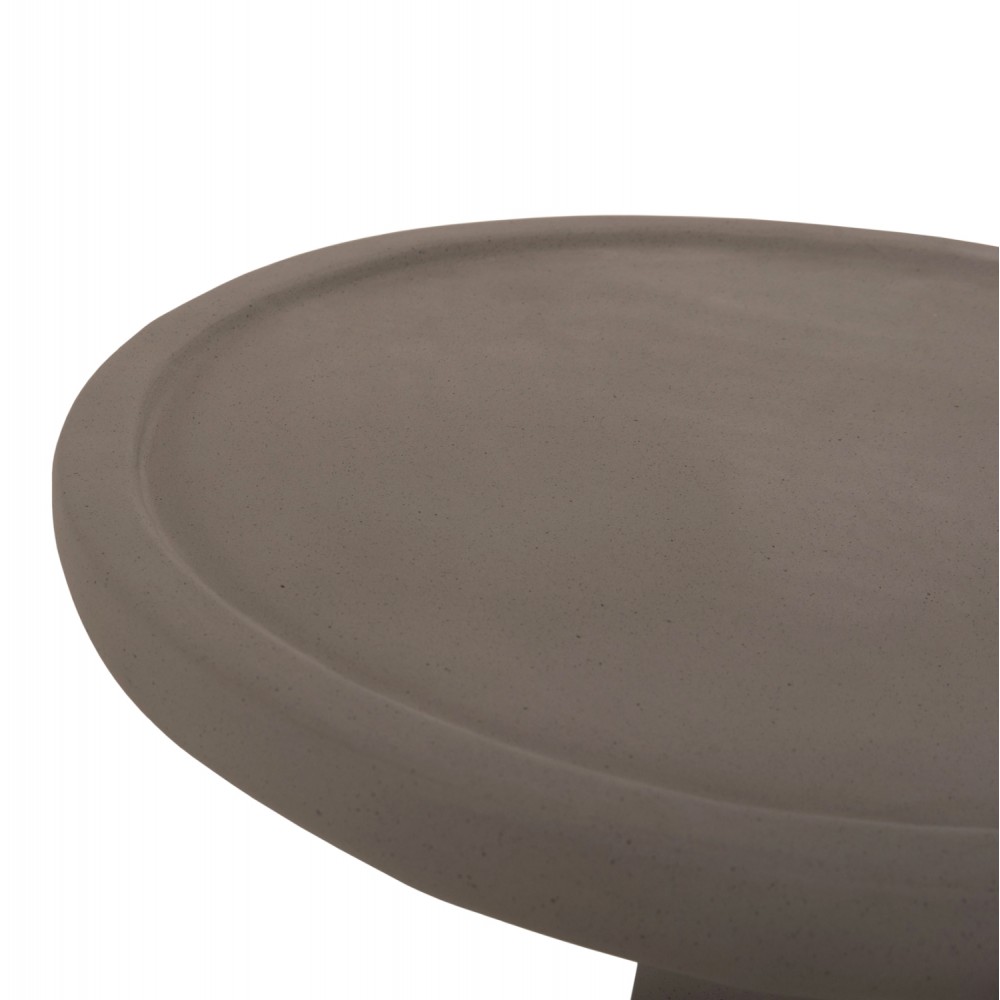 Βοηθητικό τραπέζι "TORG" από fiber cement σε χρώμα γκρι Φ41x62