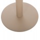 Βάση τραπεζιού από αλουμίνιο σε χρώμα καπουτσίνο Φ45x72