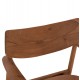 Πολυθρόνα lounge "RANGER" από ξύλο teak σε χρώμα φυσικό 70x73x73