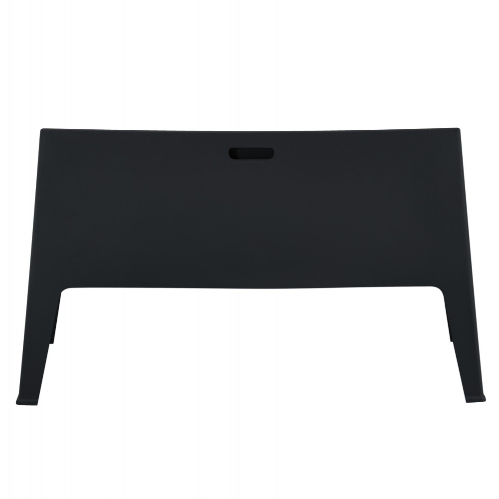 Σετ lounge εξωτερικού χώρου "SLEEK" 4τμχ από pp σε χρώμα μαύρο 99x59.5x39.5