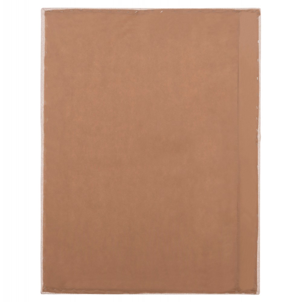 Κρεβάτι μονό "MILO" με αποθηκευτικό χώρο από ύφασμα teddy σε χρώμα μπεζ 90x200