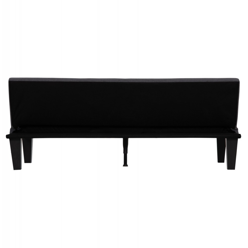 Καναπές-κρεβάτι "KORO" 3θέσιος απο PU δέρμα σε χρώμα γκρι 165x75x64