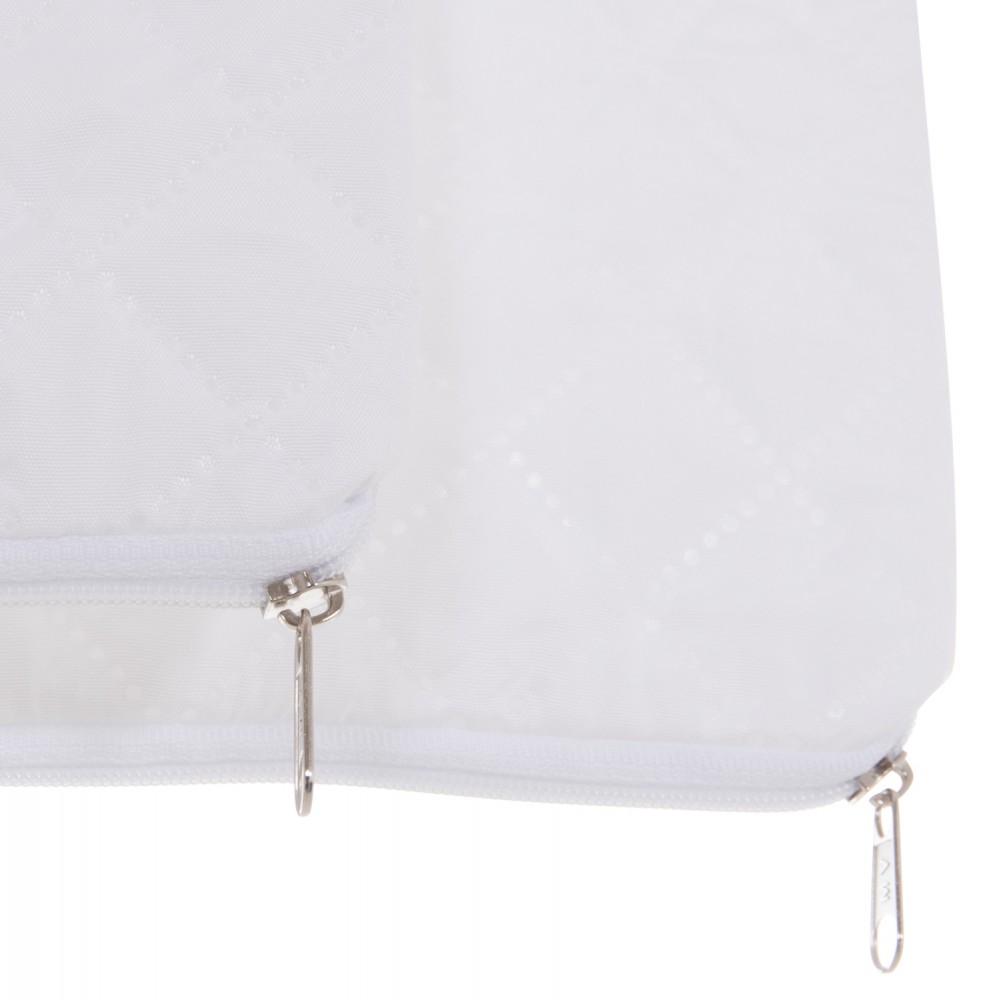 Μαξιλαροθήκες 2τμχ "VELURA" καπιτονέ με φερμουάρ 50x70