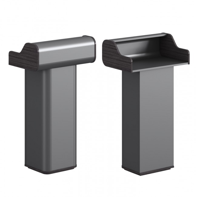 Αναλόγιο ομιλητή "SPEEKER" σε γκρι χρώμα 60x40x108