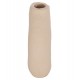 Διακοσμητικό βάζο "DECANT" από τρακότα σε χρώμα κρεμ 17x6.5x17