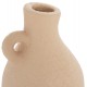 Επιτραπέζιο διακοσμητικό βάζο "DECANT" από τερακότα σε χρώμα κρεμ Φ14x21