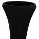 Διακοσμητικό βάζο δαπέδου "NEBULA" από τσιμέντο/ξύλο σε μαύρο χρώμα Φ45x115