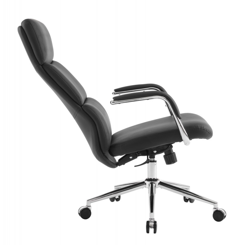 Καρέκλα γραφείου "MEITE" απο μέταλλο/PU σε χρώμα μαύρο 66x71x127