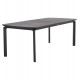 Tραπέζι επεκτεινόμενο "SYMPO" από αλουμίνιο σε χρώμα γκρι 220/300x100x75