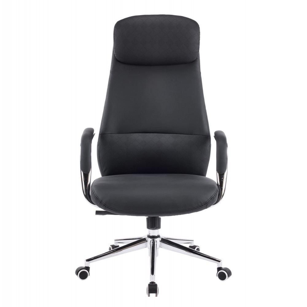 Καρέκλα γραφείου "SONTY" απο μέταλλο/PU σε χρώμα μαύρο 67x68x125