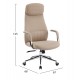 Καρέκλα γραφείου "SONTY" απο μέταλλο/PU σε χρώμα μπεζ 67x68x125