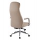 Καρέκλα γραφείου "SONTY" απο μέταλλο/PU σε χρώμα μπεζ 67x68x125