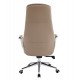 Καρέκλα γραφείου "SONTY" απο μέταλλο/PU σε χρώμα μπεζ 67x68x125
