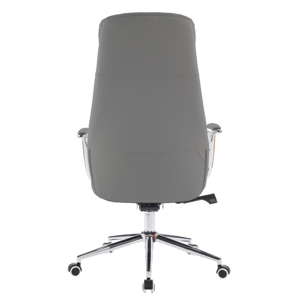 Καρέκλα γραφείου "SONTY" απο μέταλλο/PU σε χρώμα γκρι 67x68x125