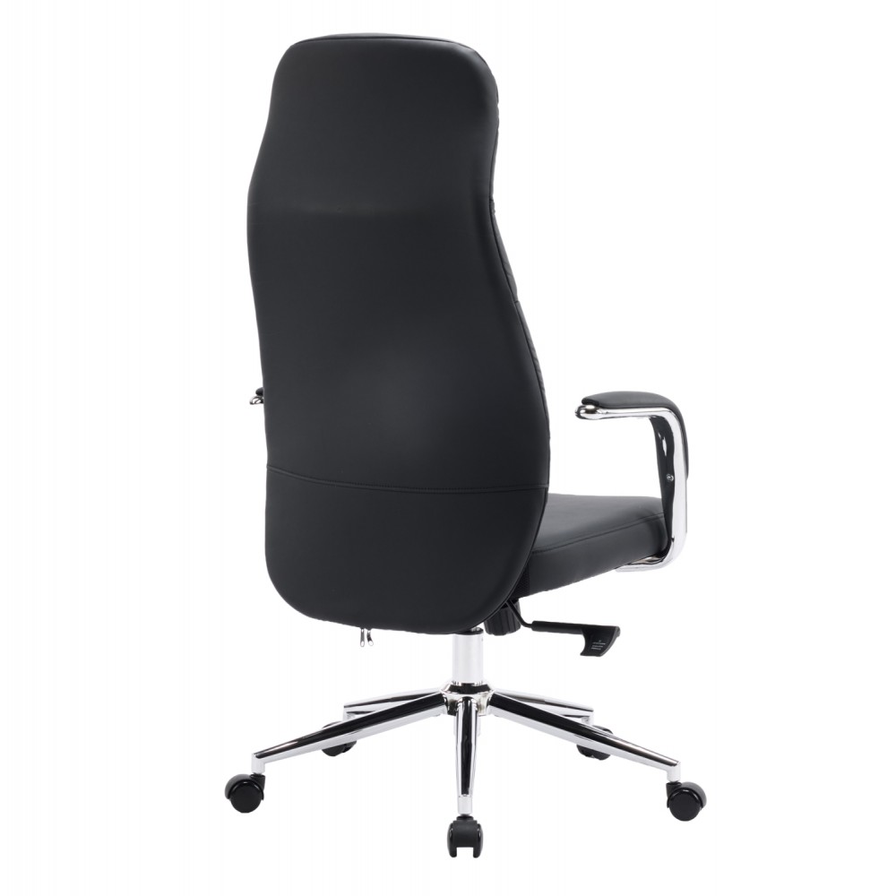 Kαρέκλα γραφείου "TEETER" απο PU/μέταλλο σε χρώμα μαύρο 67x66x121