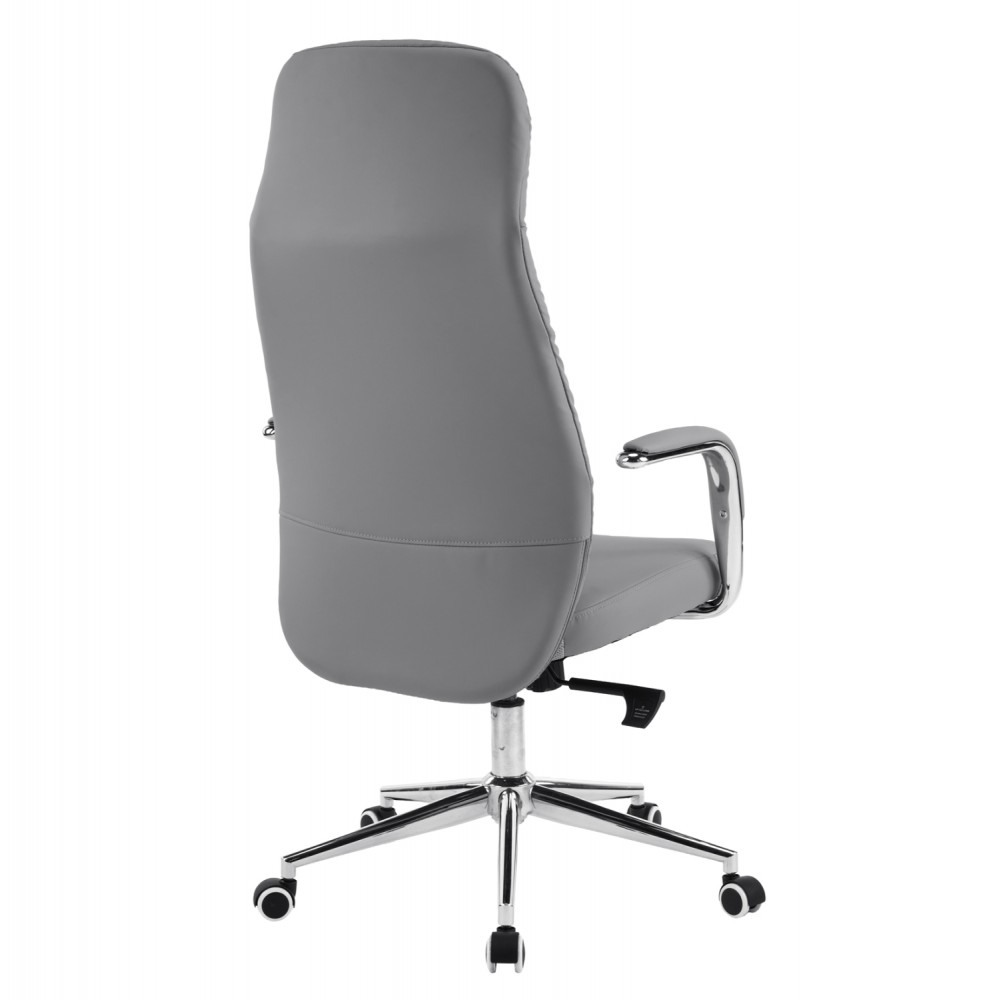 Kαρέκλα γραφείου "TEETER" απο PU/μέταλλο σε χρώμα γκρι 67x66x121