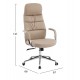 Kαρέκλα γραφείου "TEETER" απο PU/μέταλλο σε χρώμα μπεζ 67x66x121