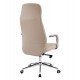 Kαρέκλα γραφείου "TEETER" απο PU/μέταλλο σε χρώμα μπεζ 67x66x121