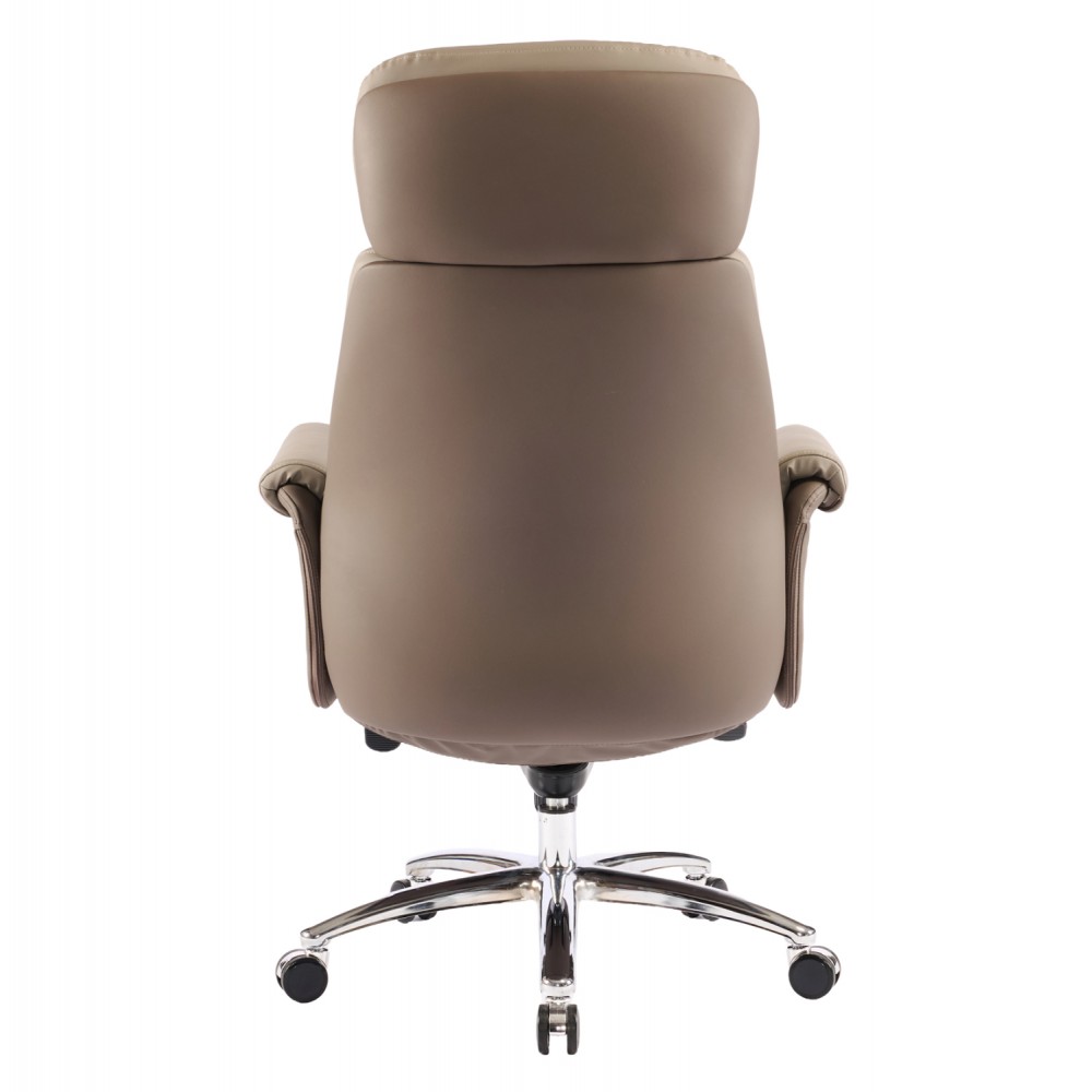 Καρέκλα γραφείου "TOMLIN" απο PU/μεταλλό σε χρώμα μπεζ 72x74x128