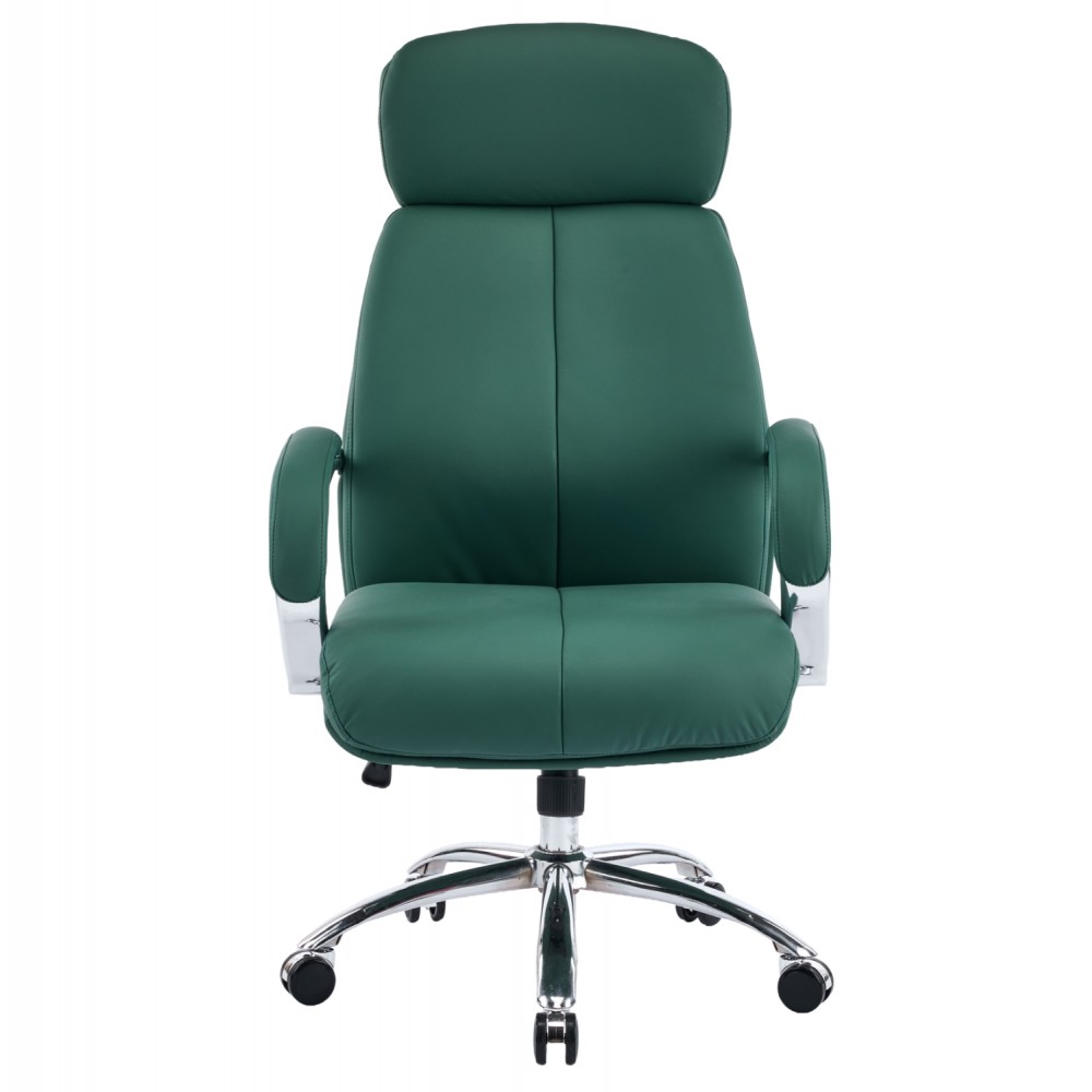 Καρέκλα γραφείου "TOREN" απο PU/μέταλλο σε χρώμα πράσινο 66x74x128