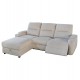 Καναπές με αριστερή γωνία "SYNTHIA" απο ύφασμα σε χρώμα μπεζ 246x159x97