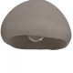 Φωτιστικό οροφής μονόφωτο "JAYLEN" απο fiber cement σε χρώμα γκρι 44x39x30