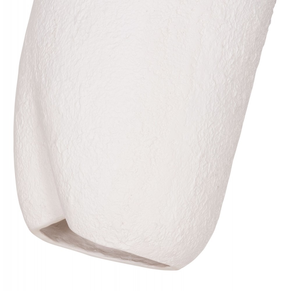 Φωτιστικό οροφής "LOGKY" απο fiber cement σε χρώμα λευκό 35x35x67