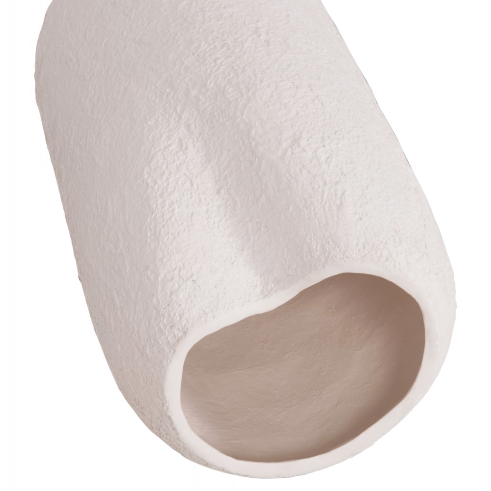 Φωτιστικό οροφής "LOGKY" απο fiber cement σε χρώμα λευκό 35x35x67