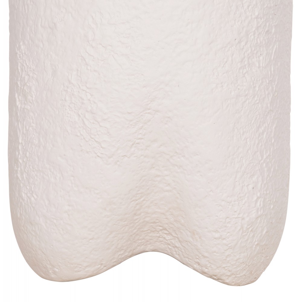 Φωτιστικό οροφής "LOGKY" από fiber cement σε λευκό χρώμα Φ24x47