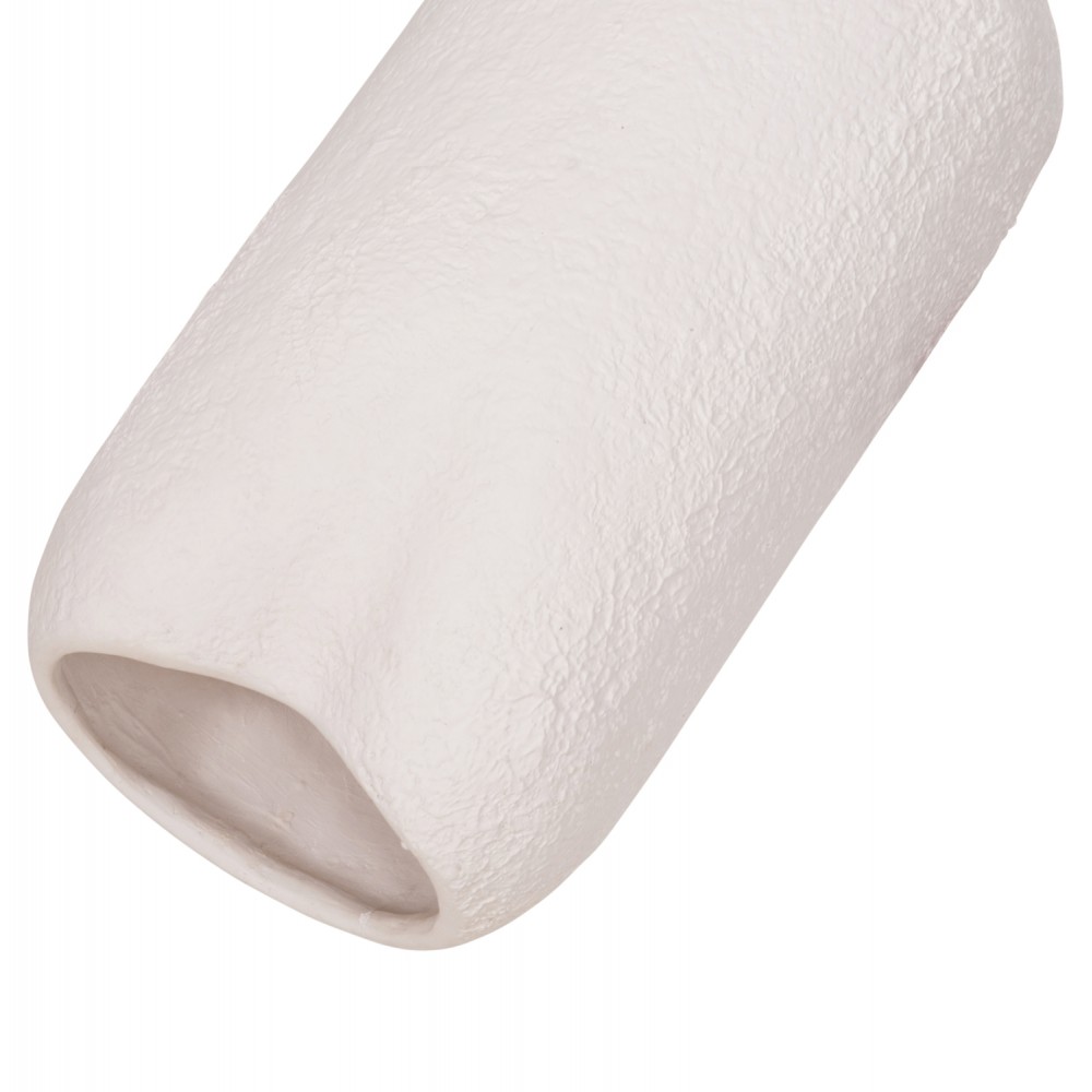 Φωτιστικό οροφής "LOGKY" από fiber cement σε λευκό χρώμα Φ24x47