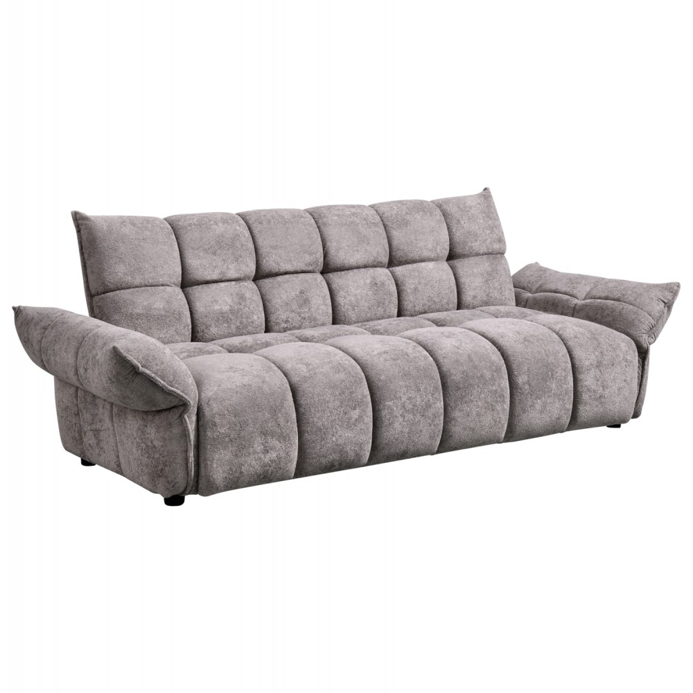 Καναπές κρεβάτι "MELU" απο ύφασμα σε γκρι χρώμα 240-250x90x85