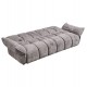 Καναπές κρεβάτι "MELU" απο ύφασμα σε γκρι χρώμα 240-250x90x85