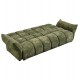 Καναπές κρεβάτι "MELU" απο ύφασμα σε πράσινο χρώμα 240-250x90x85