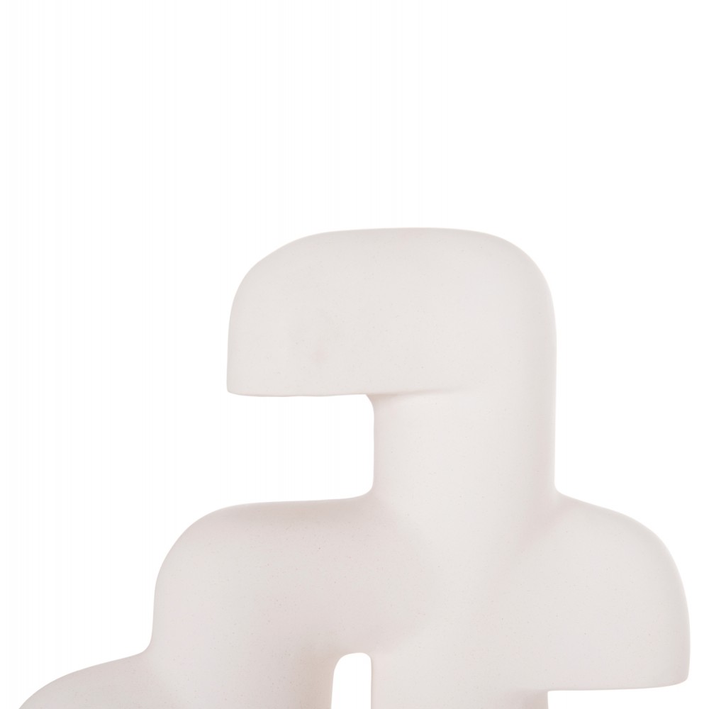 Επιτραπέζιο φωτιστικό "ELBAR" απο fiber cement σε λευκό χρώμα 44x12x50