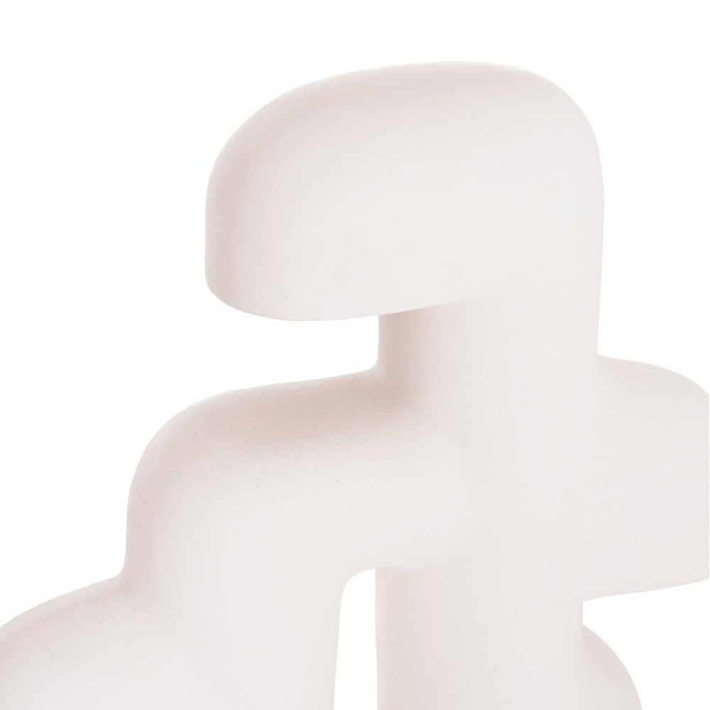 Επιτραπέζιο φωτιστικό "ELBAR" απο fiber cement σε λευκό χρώμα 44x12x50