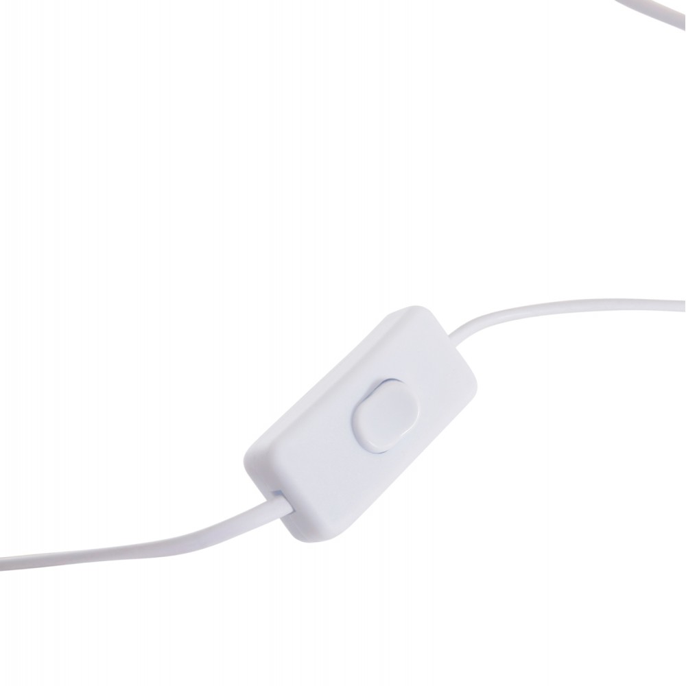 Επιτραπέζιο φωτιστικό "ELBAR" απο fiber cement σε λευκό χρώμα 44x12x50