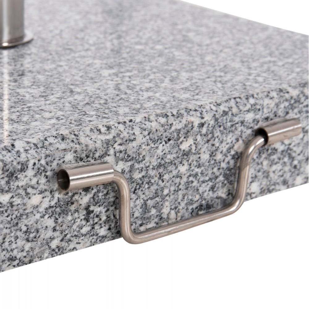 Βάση ομπρέλας απο γρανίτη 40 κιλά με λαβές Φ48