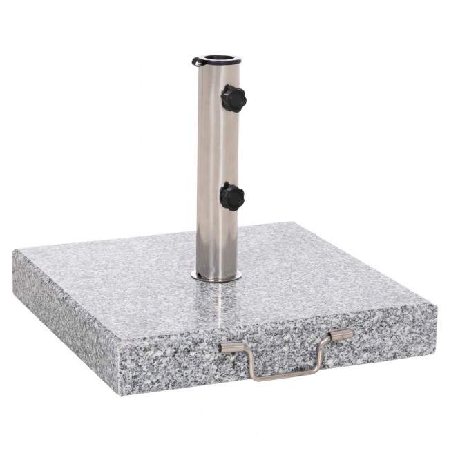 Βάση ομπρέλας απο γρανίτη 40 κιλά με λαβές Φ48