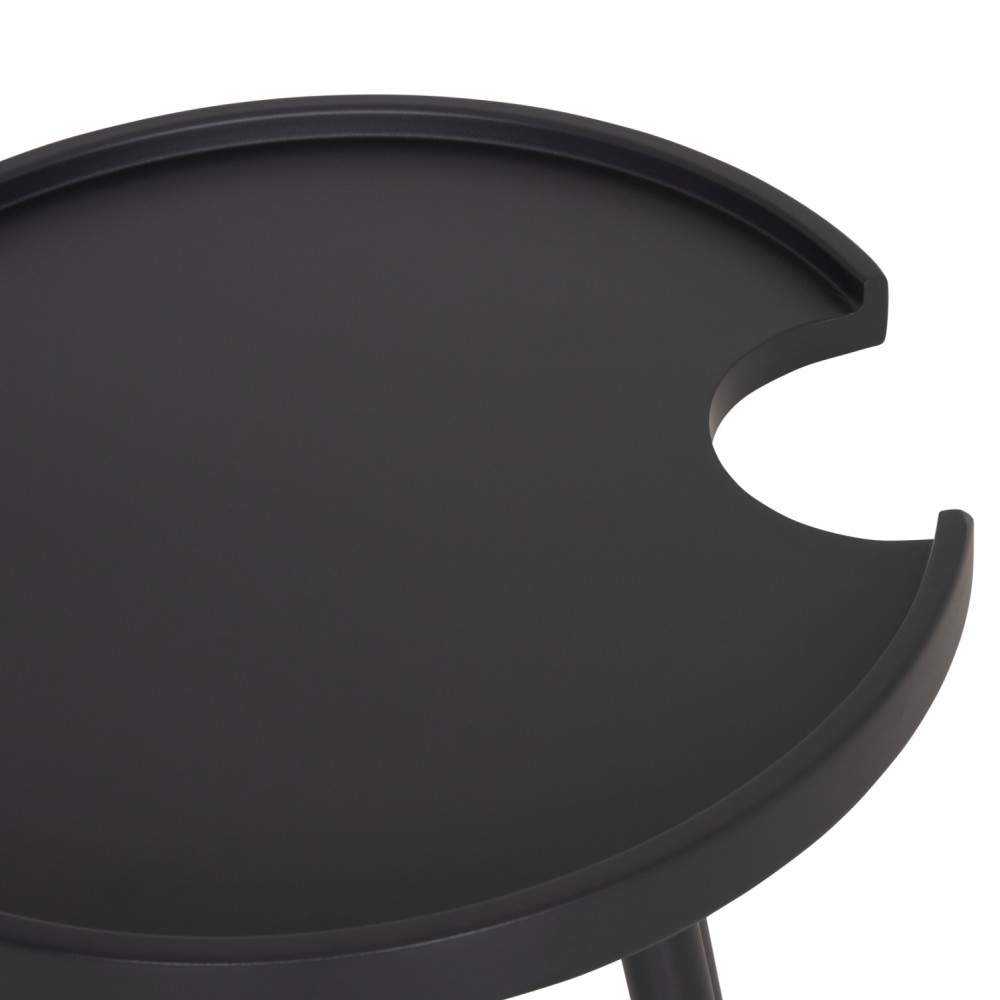 Τραπέζι βοηθητικό εξωτ.χώρου "TEROC" από αλουμίνιο σε γκρι χρώμα Φ47x53