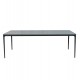 Τραπέζι τραπεζαρίας "STAD" από αλουμίνιο/sintered stone σε γκρι χρώμα 180x90x75