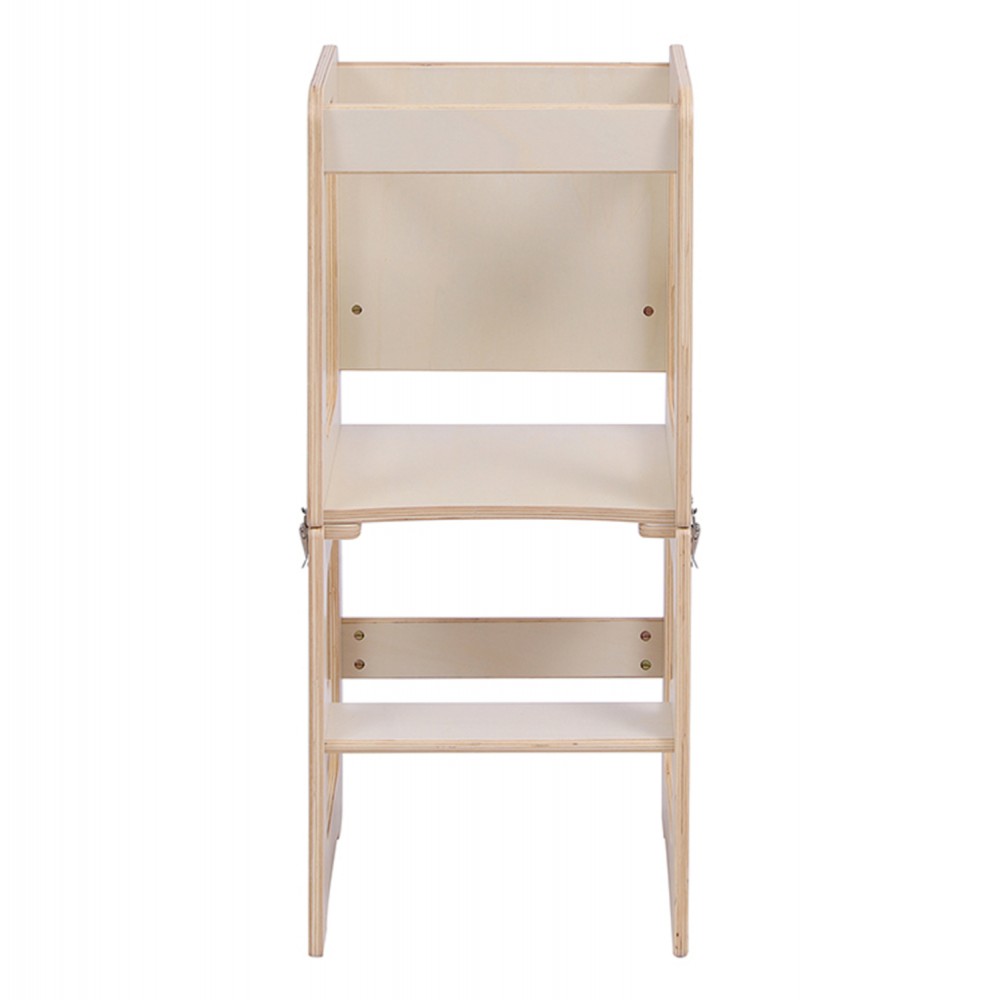 Πύργος εκμάθησης με πίνακα "RICKI" από ξύλο πεύκου σε φυσικό χρώμα  37x40x84