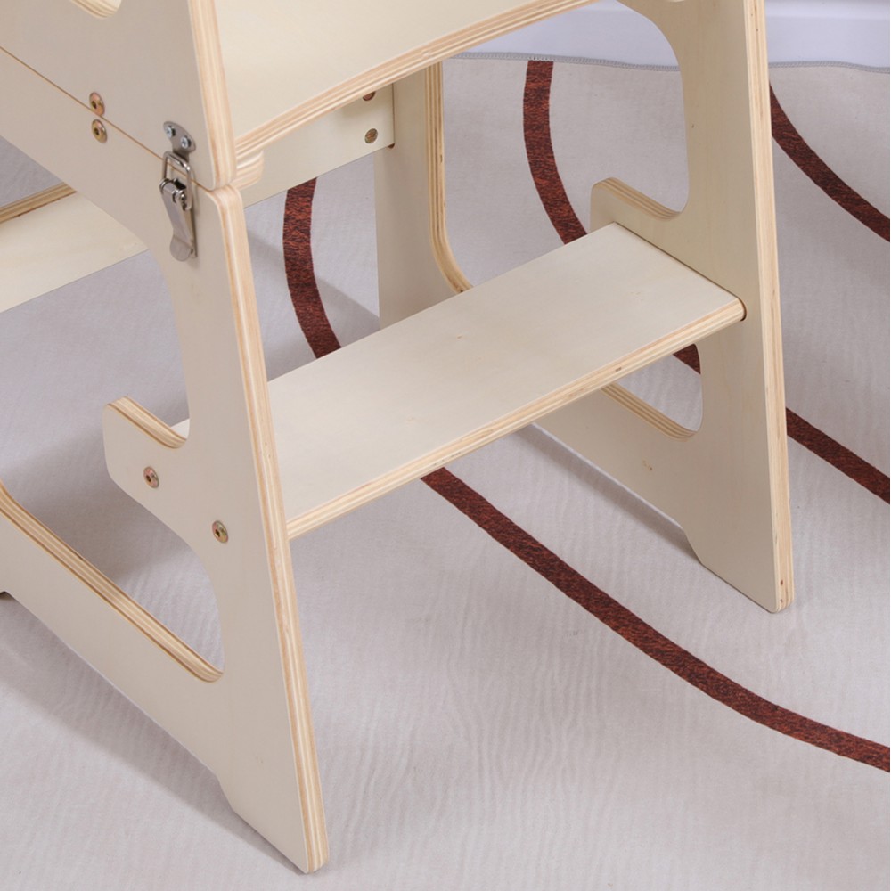 Πύργος εκμάθησης με πίνακα "RICKI" από ξύλο πεύκου σε φυσικό χρώμα  37x40x84