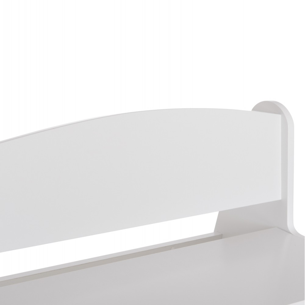 Παγκάκι παιδικό με απόθ.χώρο "RICKI" σε λευκό χρώμα 63x43x47