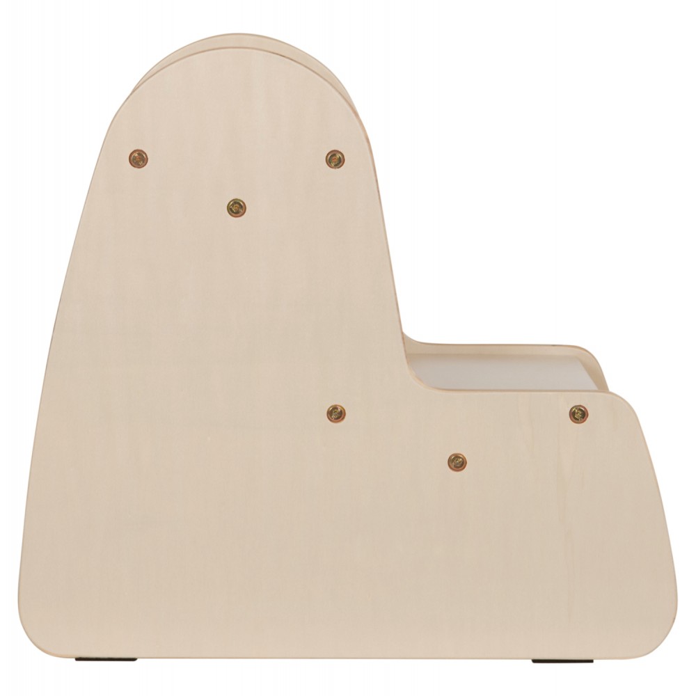 Παιδική σκάλα/σκαμπό "RICKI" σε φυσικό χρώμα 33x43.5x40.5