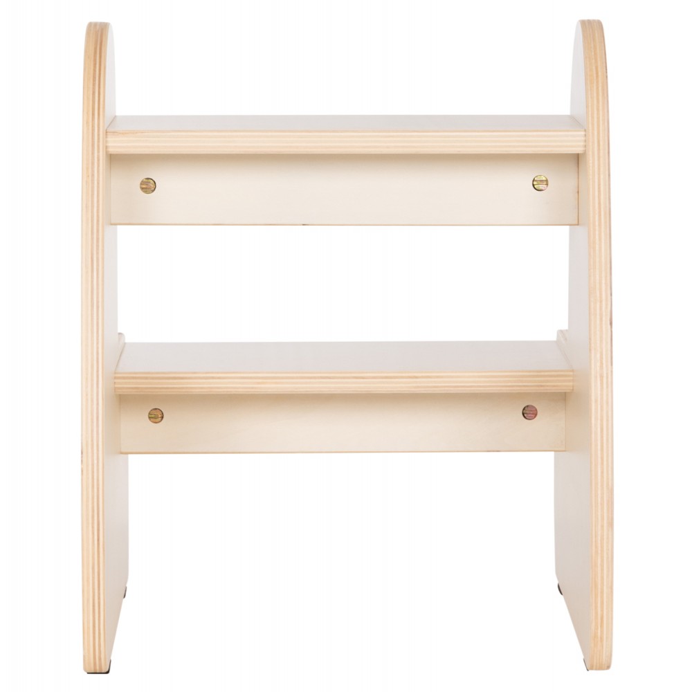 Παιδική σκάλα/σκαμπό "RICKI" σε φυσικό χρώμα 33x43.5x40.5